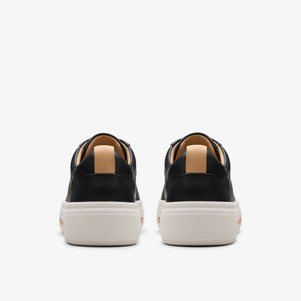 Hollyhock Walk Black Leather