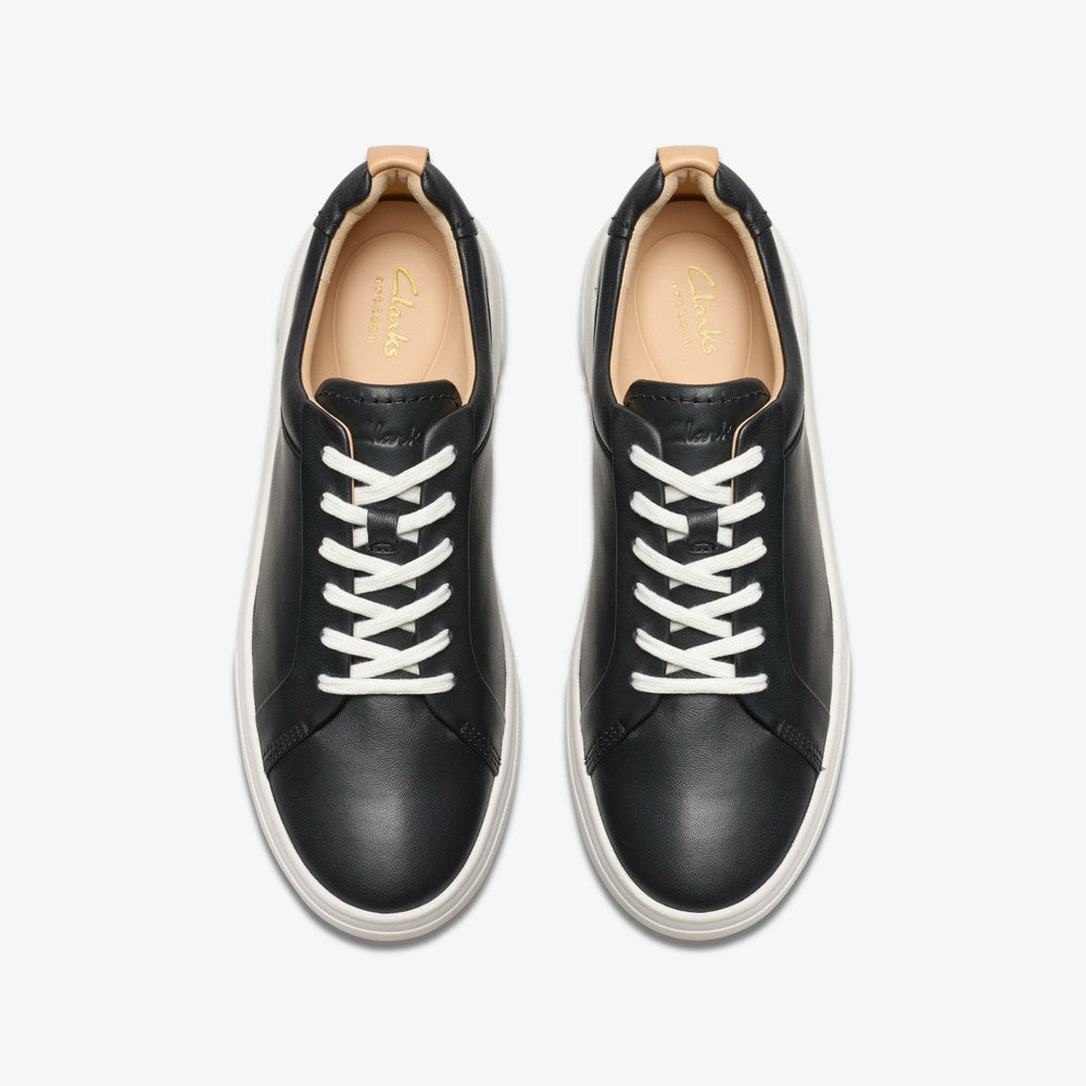 Hollyhock Walk Black Leather