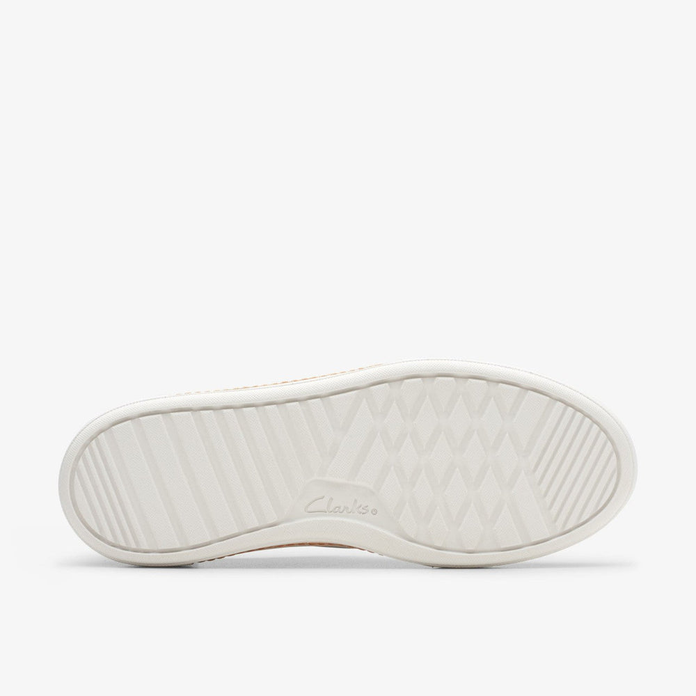Hollyhock Walk Off White Leather