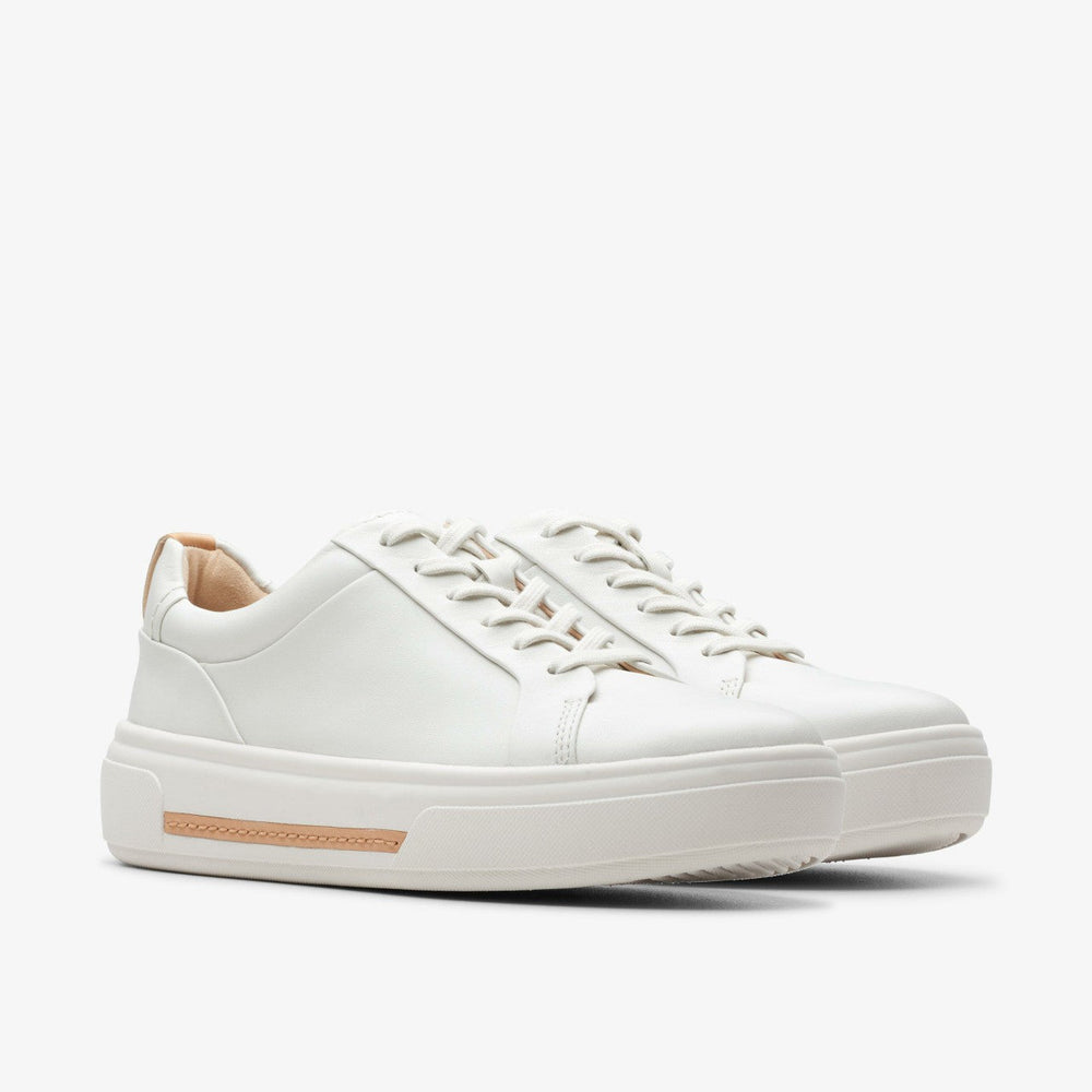 Hollyhock Walk Off White Leather