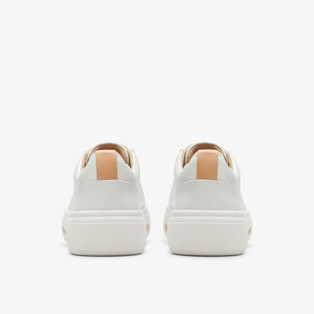 Hollyhock Walk Off White Leather