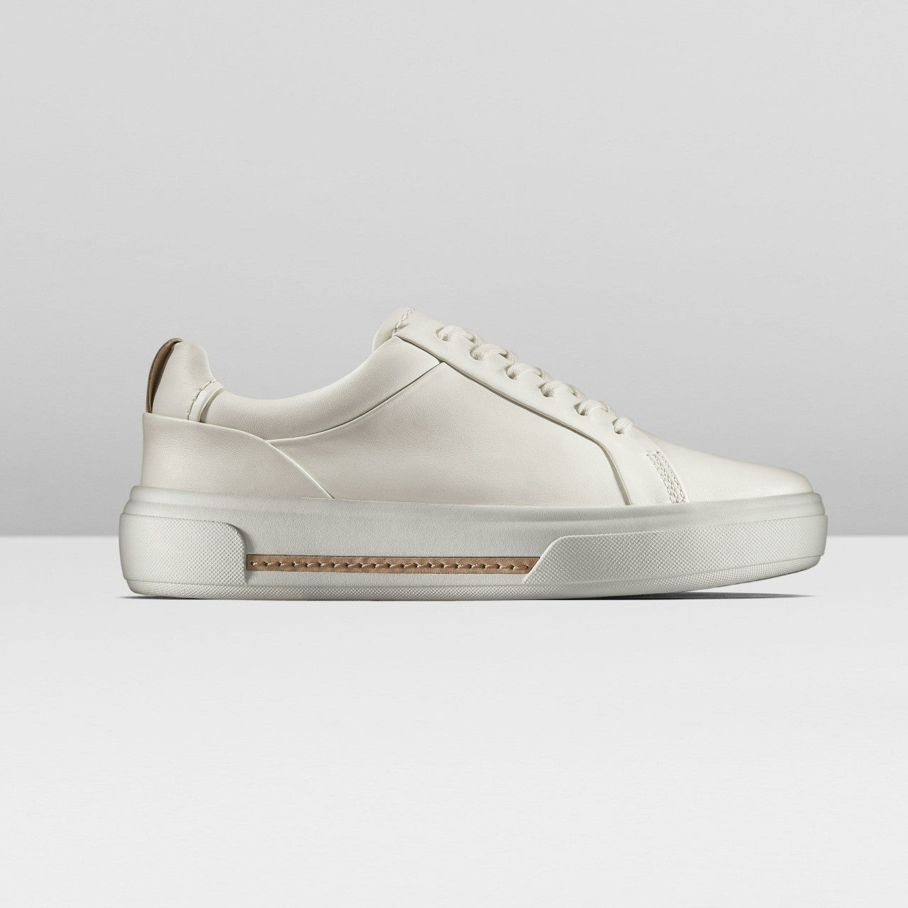 Hollyhock Walk Off White Leather