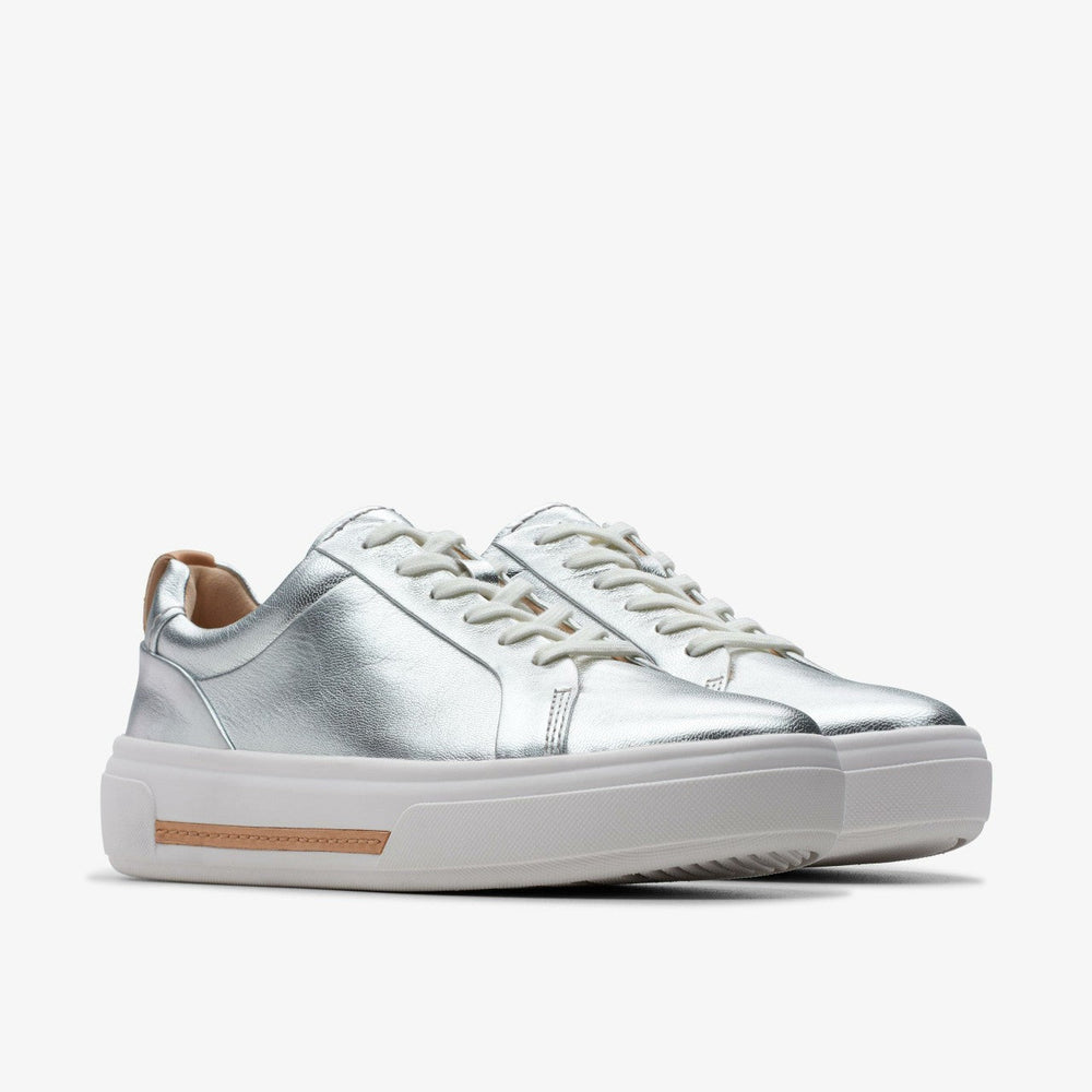 Hollyhock Walk Silver Leather