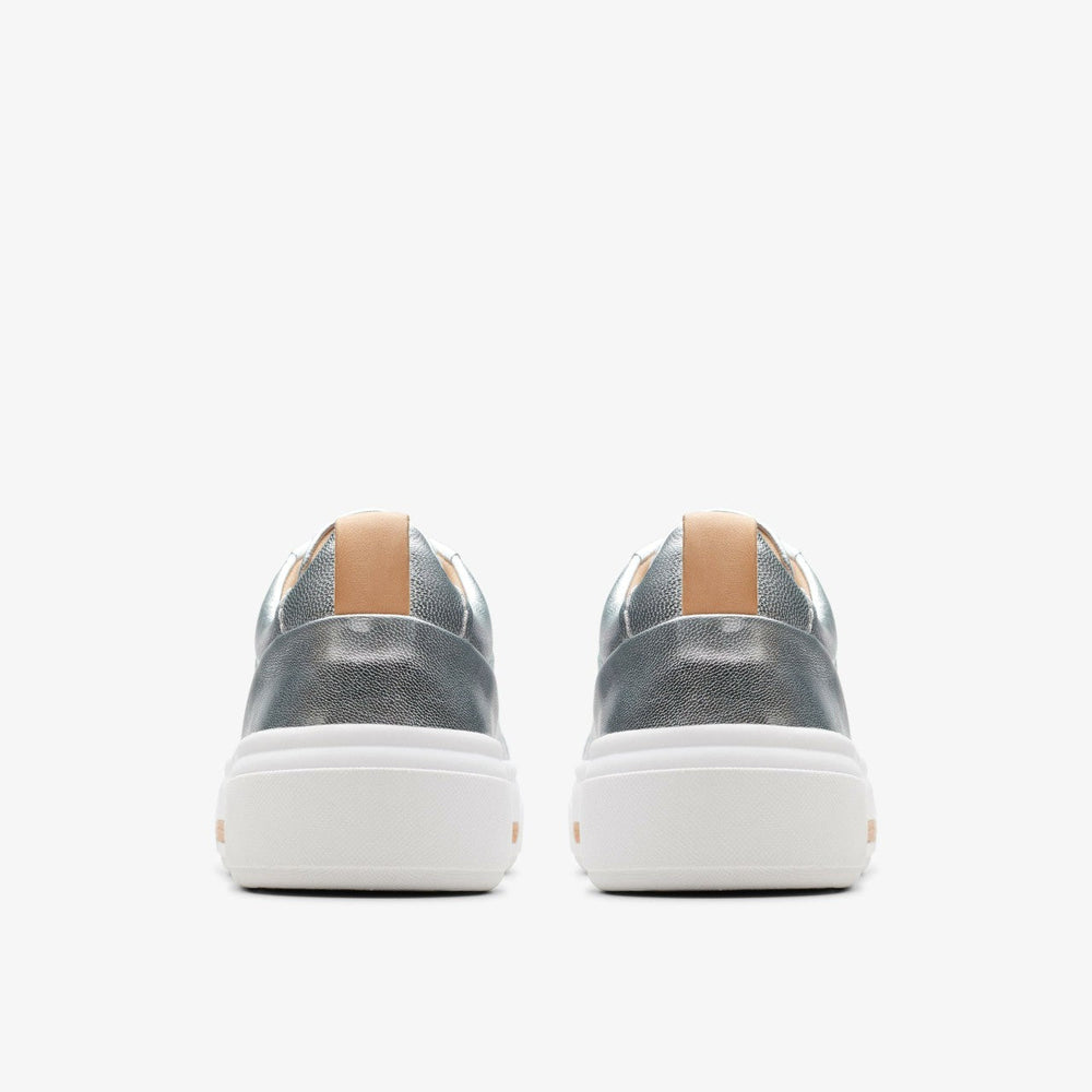 Hollyhock Walk Silver Leather