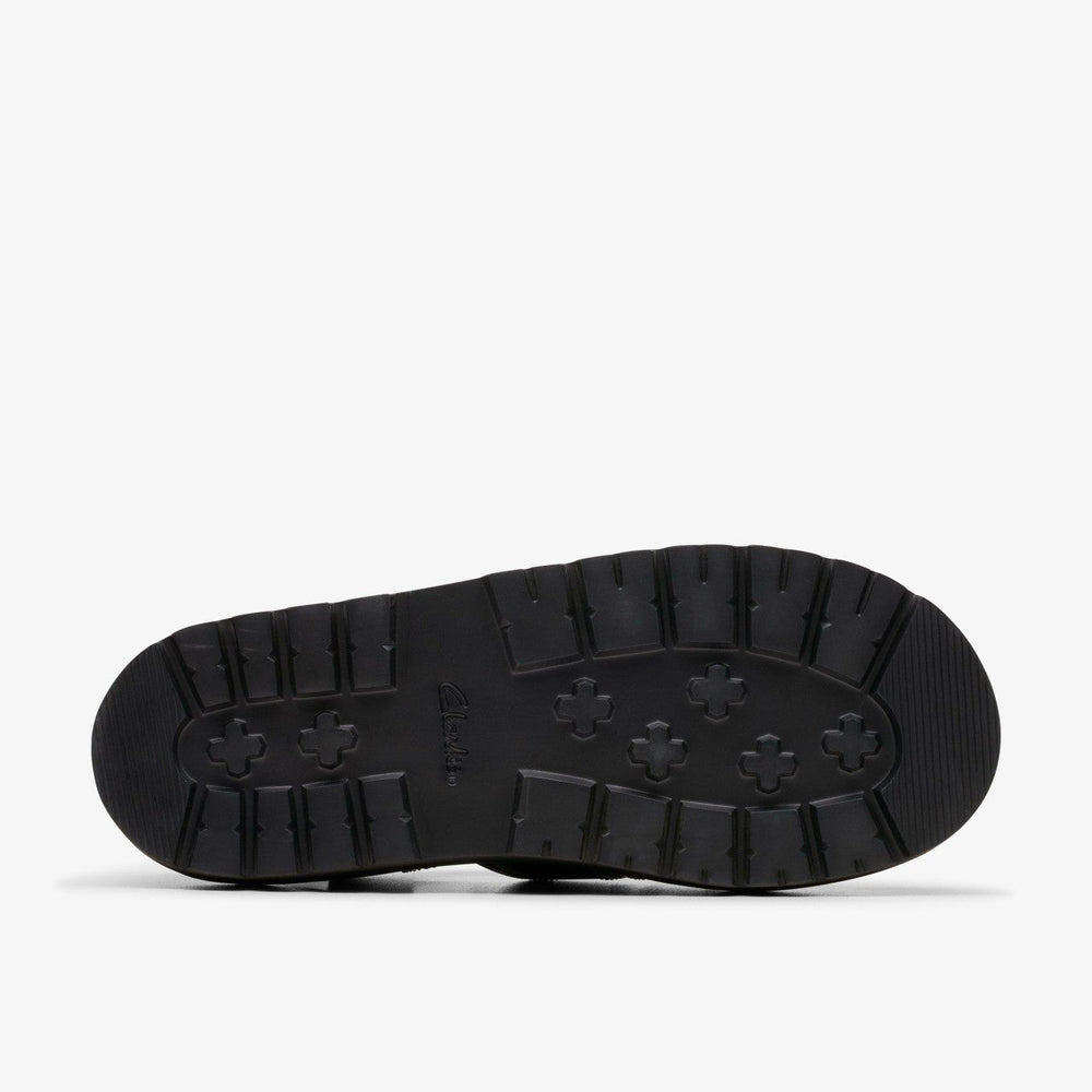 Orianna Twist Black Leather