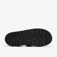Orianna Twist Black Leather