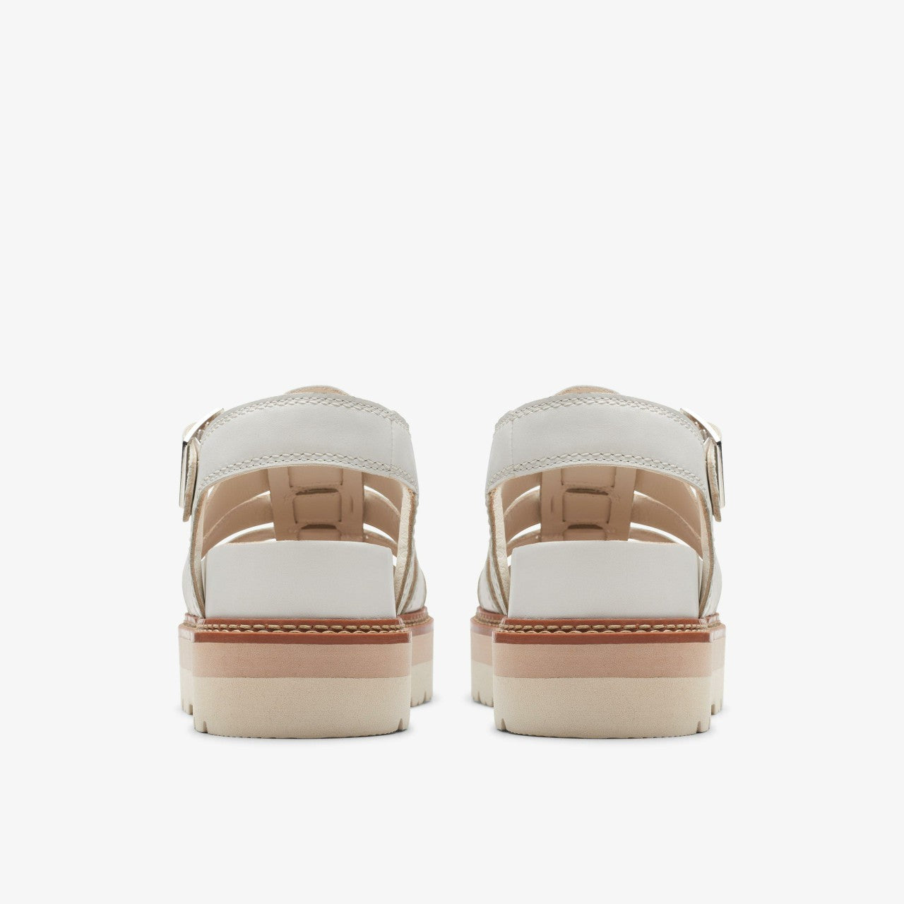Orianna Twist Off White Leather