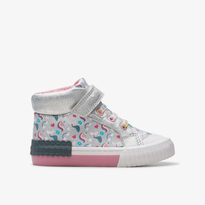 Foxing Halo Hi Toddler Silver