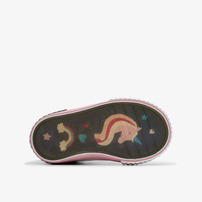 Foxing Halo Hi Toddler Silver