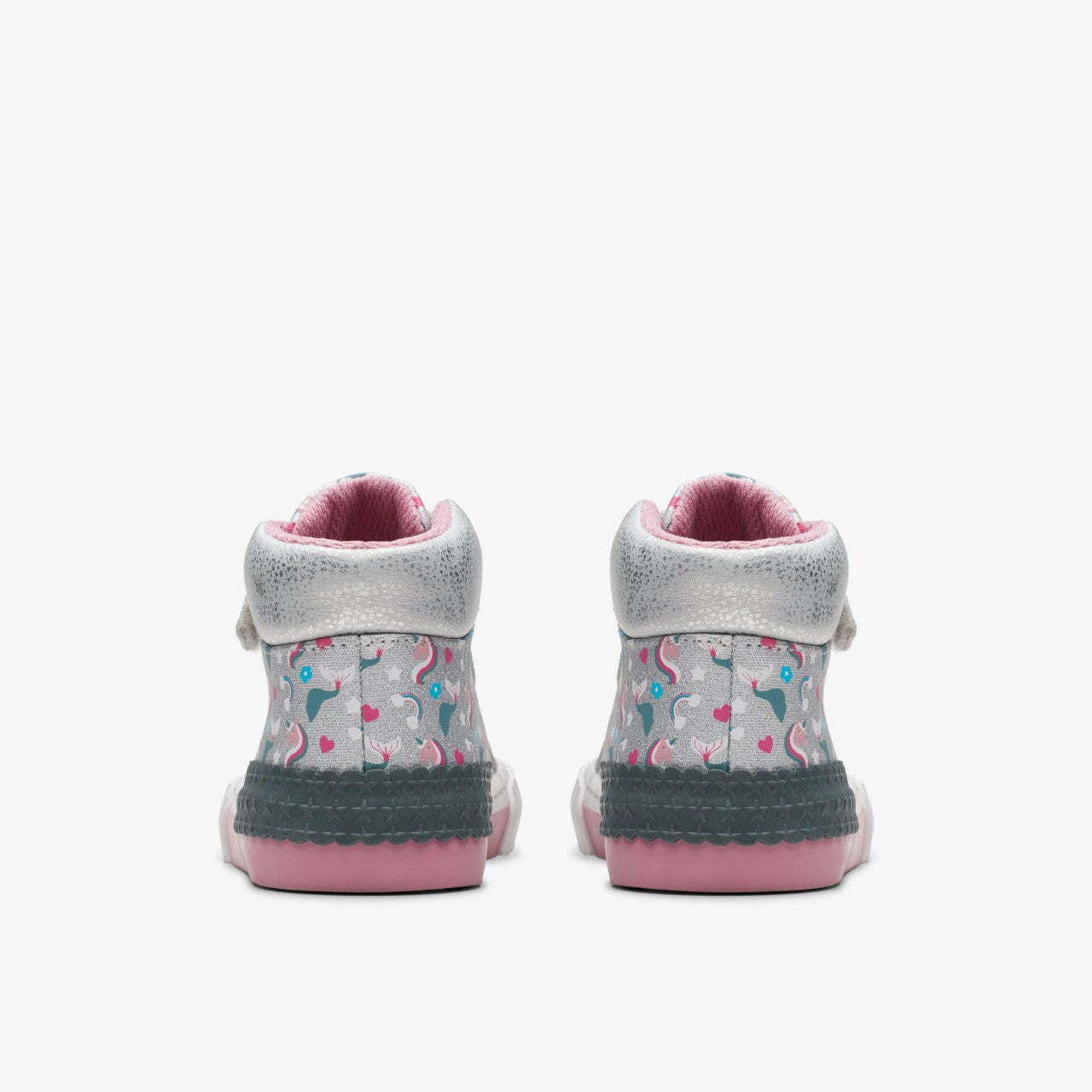 Foxing Halo Hi Toddler Silver