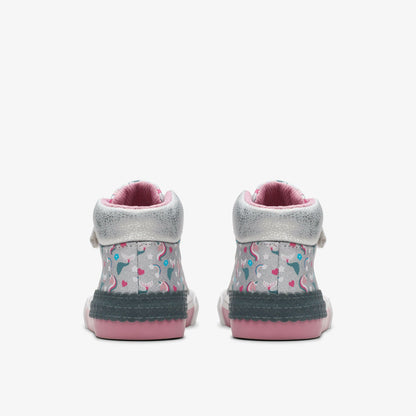 Foxing Halo Hi Toddler Silver