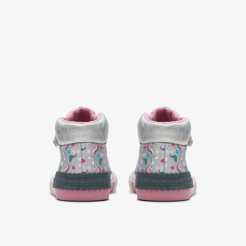 Foxing Halo Hi Toddler Silver