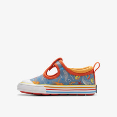 Foxing Fish Toddler Grey Print