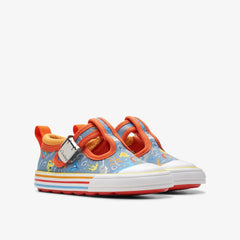 Foxing Fish Toddler Grey Print