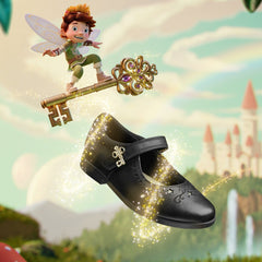 Lock Magic Kid Black Leather