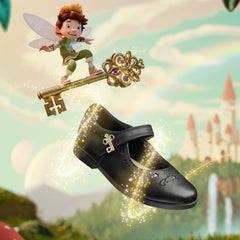 Lock Magic Kid Black Leather