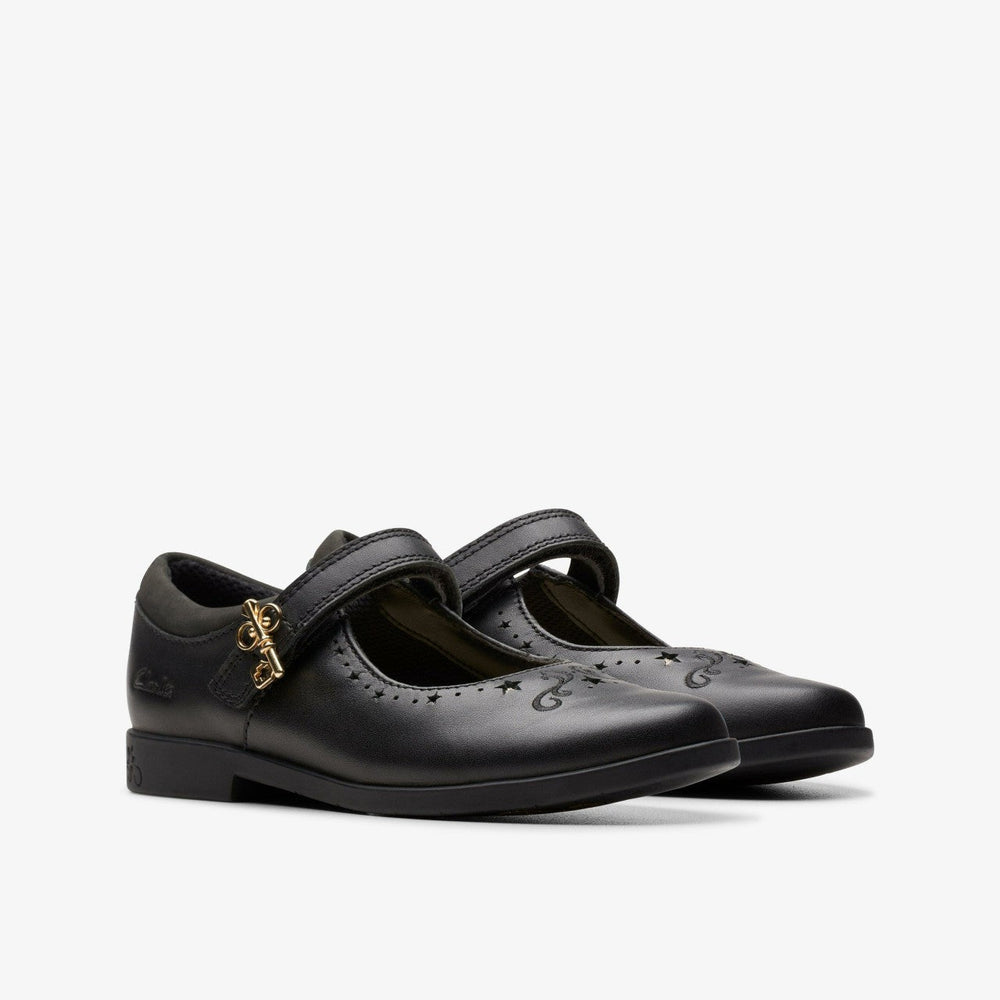 Lock Magic Kid Black Leather