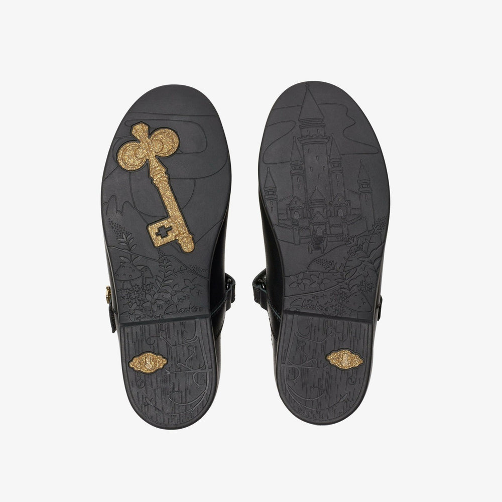 Lock Magic Kid Black Leather