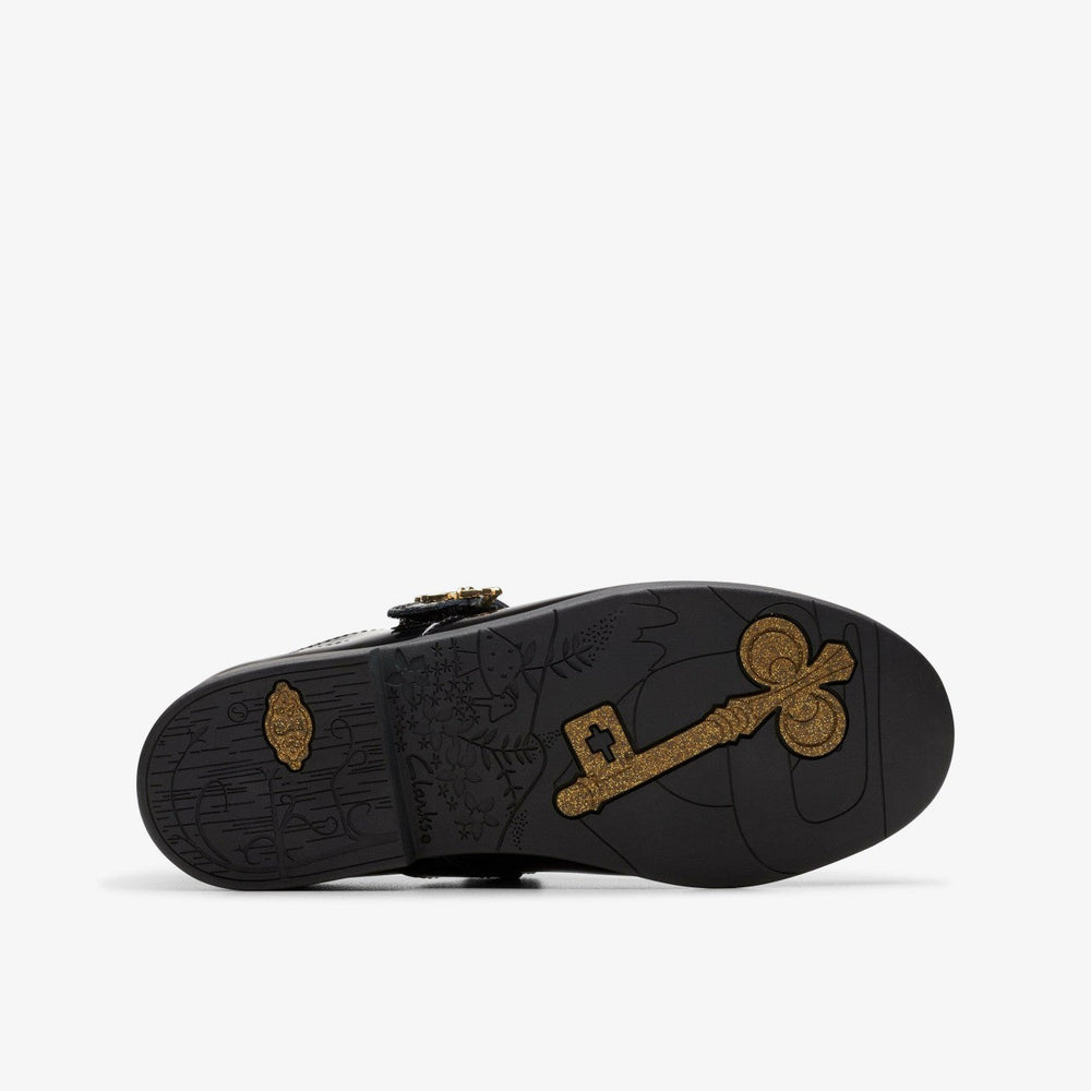 Lock Shine Kid Black Patent
