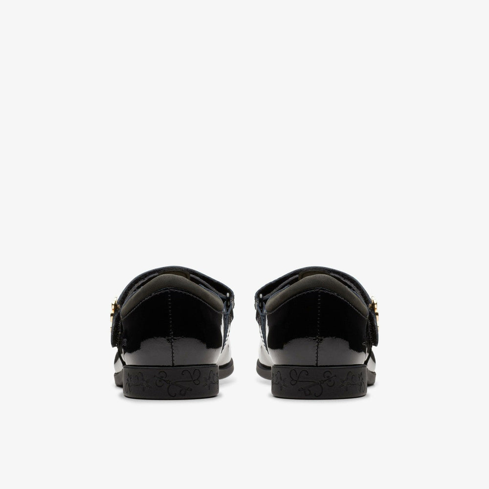 Lock Shine Kid Black Patent