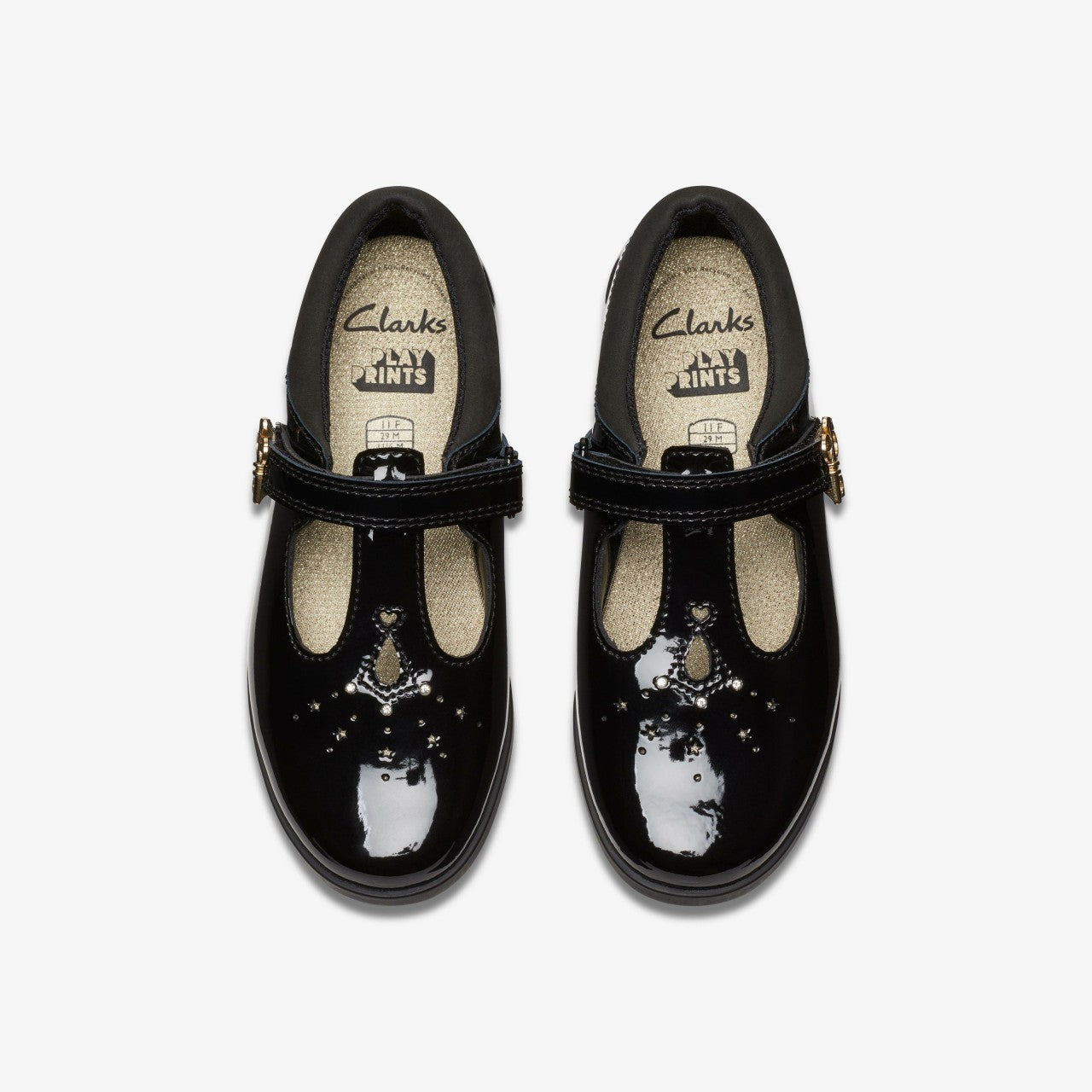 Lock Shine Kid Black Patent