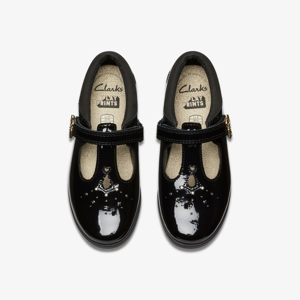 Lock Shine Kid Black Patent