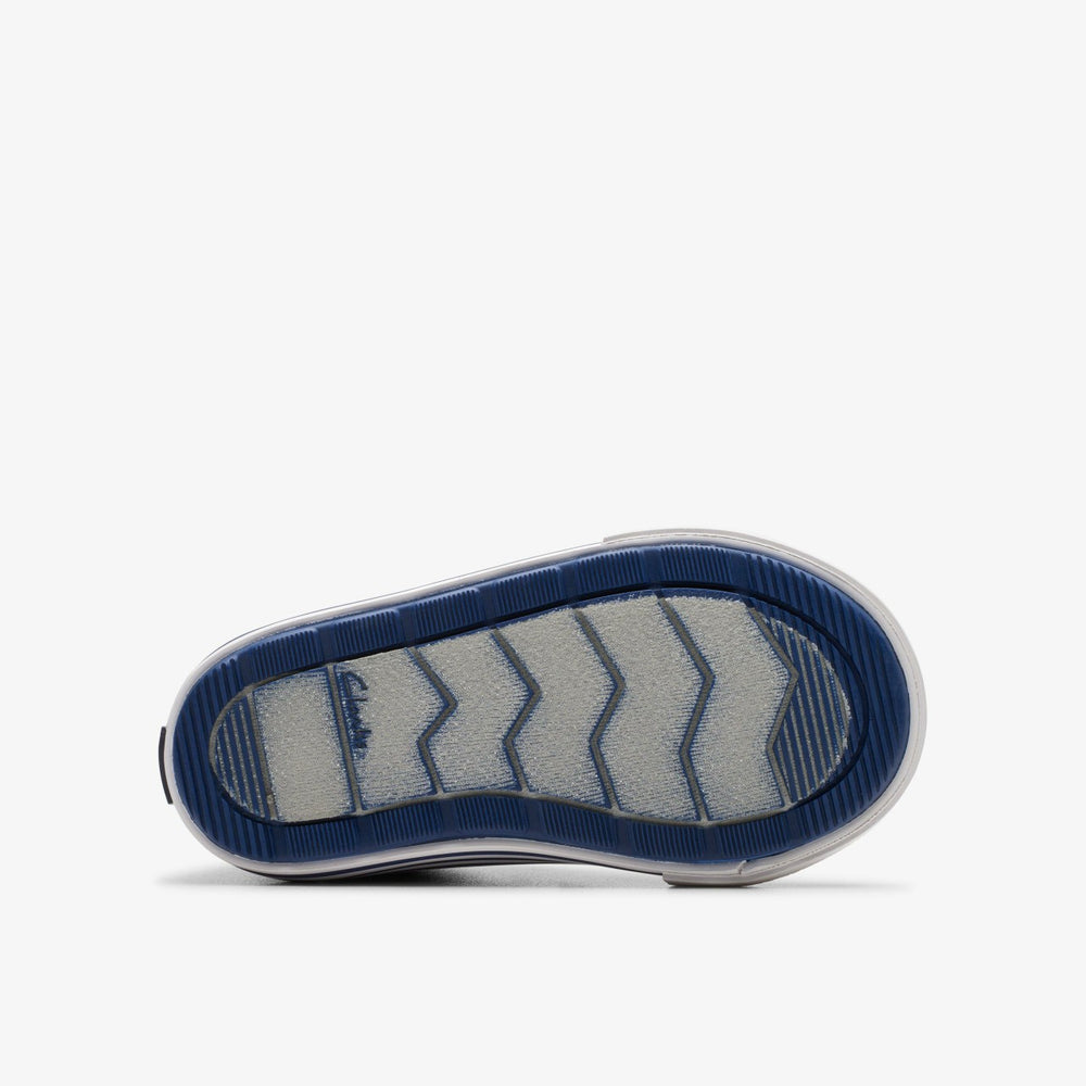 Foxing Save Hi Toddler Navy Print