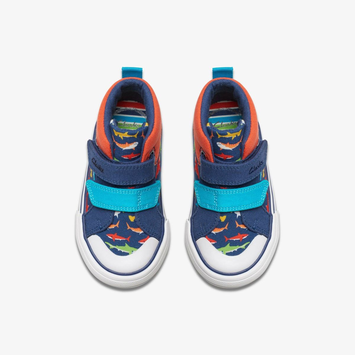 Foxing Save Hi Toddler Navy Print