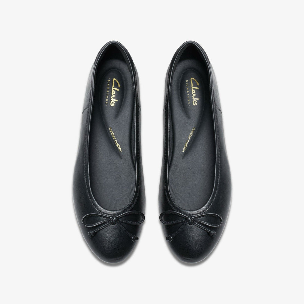Fawna Lily Black Leather