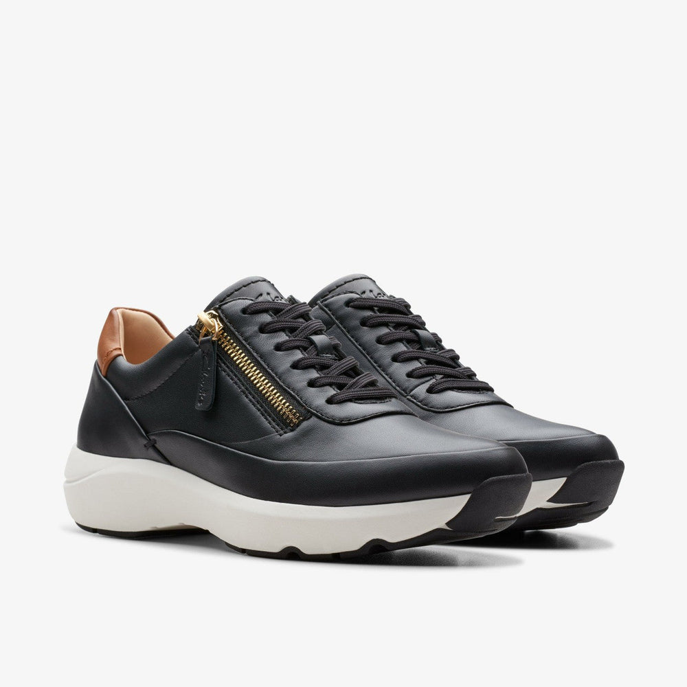 Tivoli Zip Black Leather