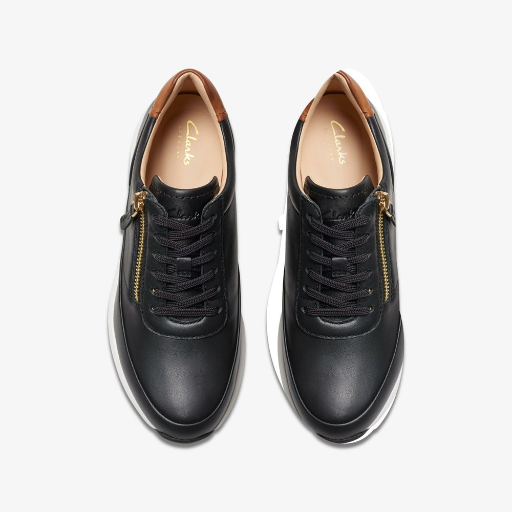 Tivoli Zip Black Leather