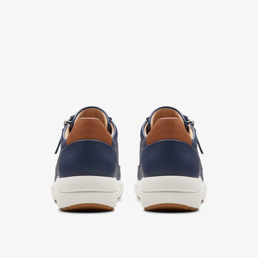 Tivoli Zip Navy Leather