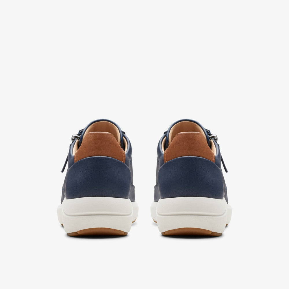 Tivoli Zip Navy Leather