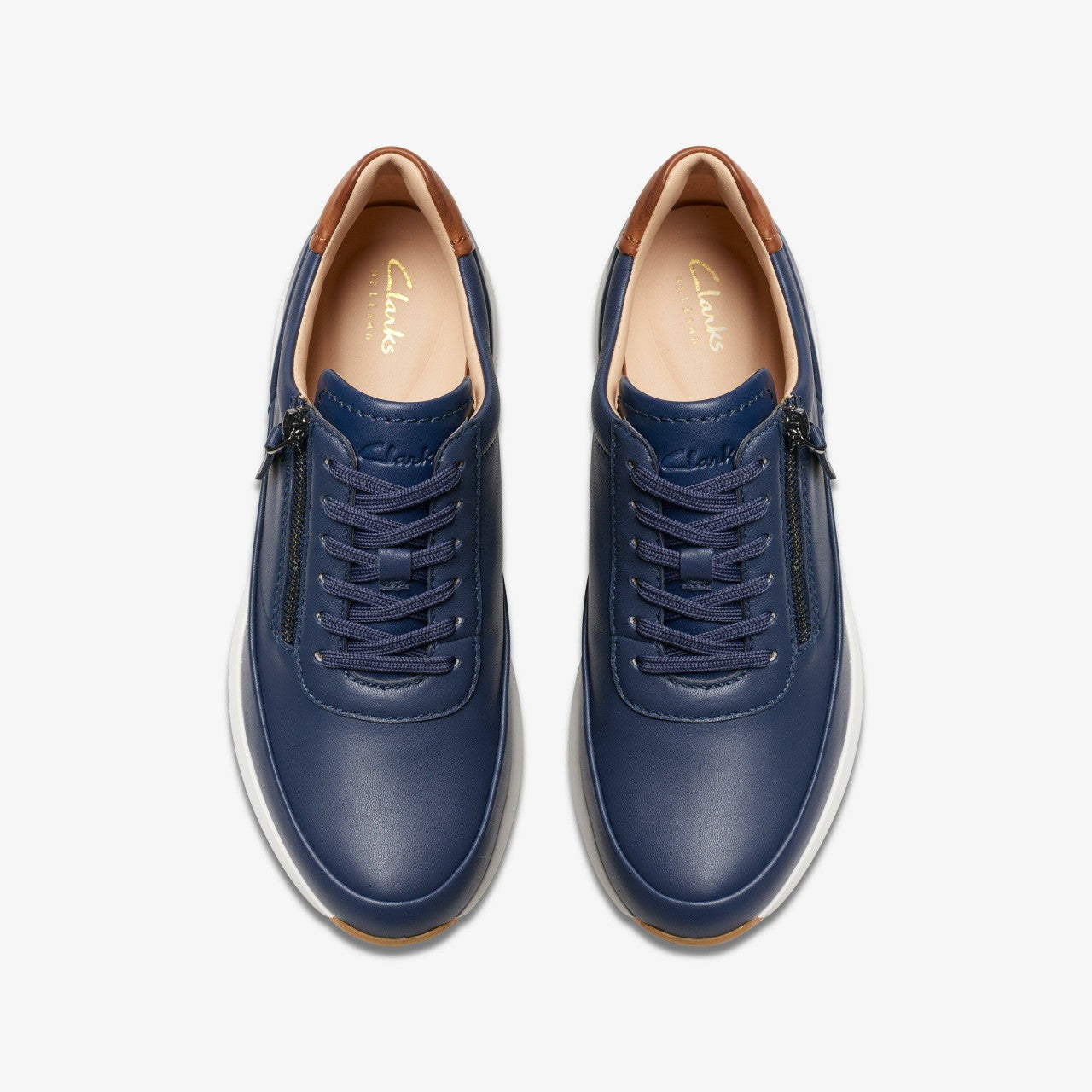 Tivoli Zip Navy Leather