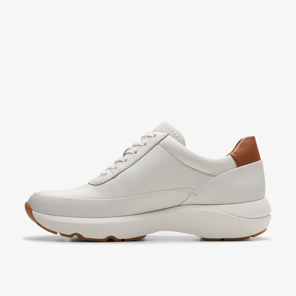 Tivoli Zip Off White Leather