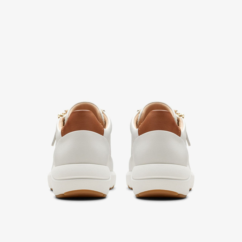 Tivoli Zip Off White Leather