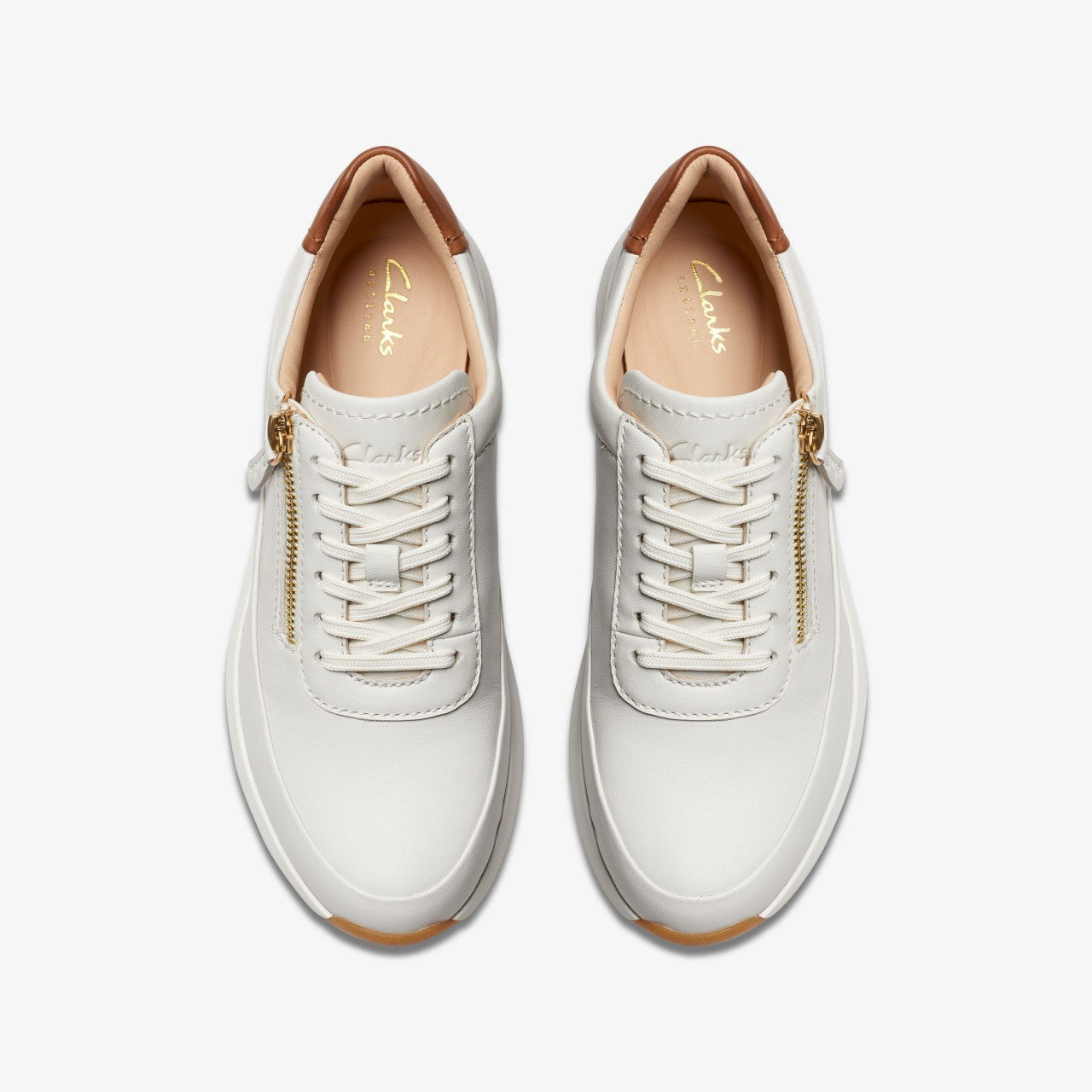 Tivoli Zip Off White Leather