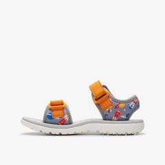 Surfing Tide Kid Grey/Orange