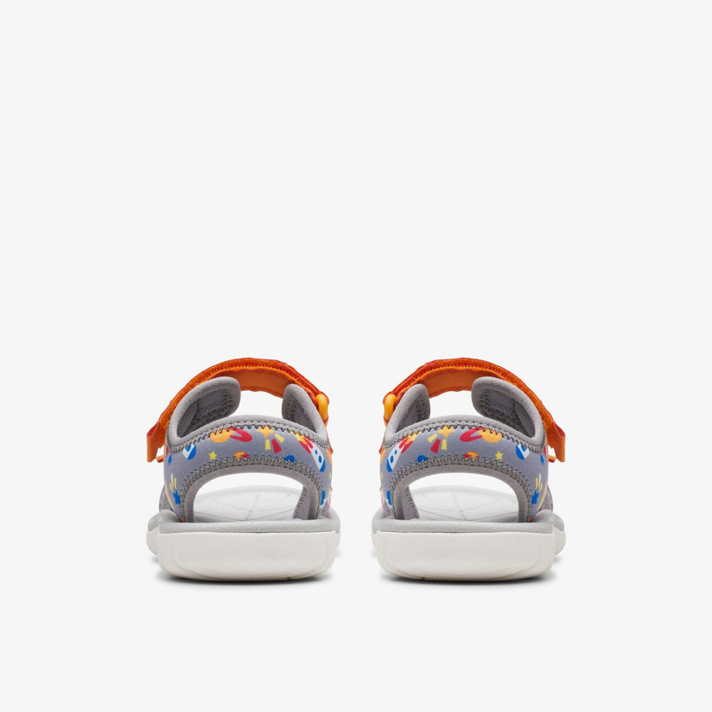 Surfing Tide Kid Grey/Orange