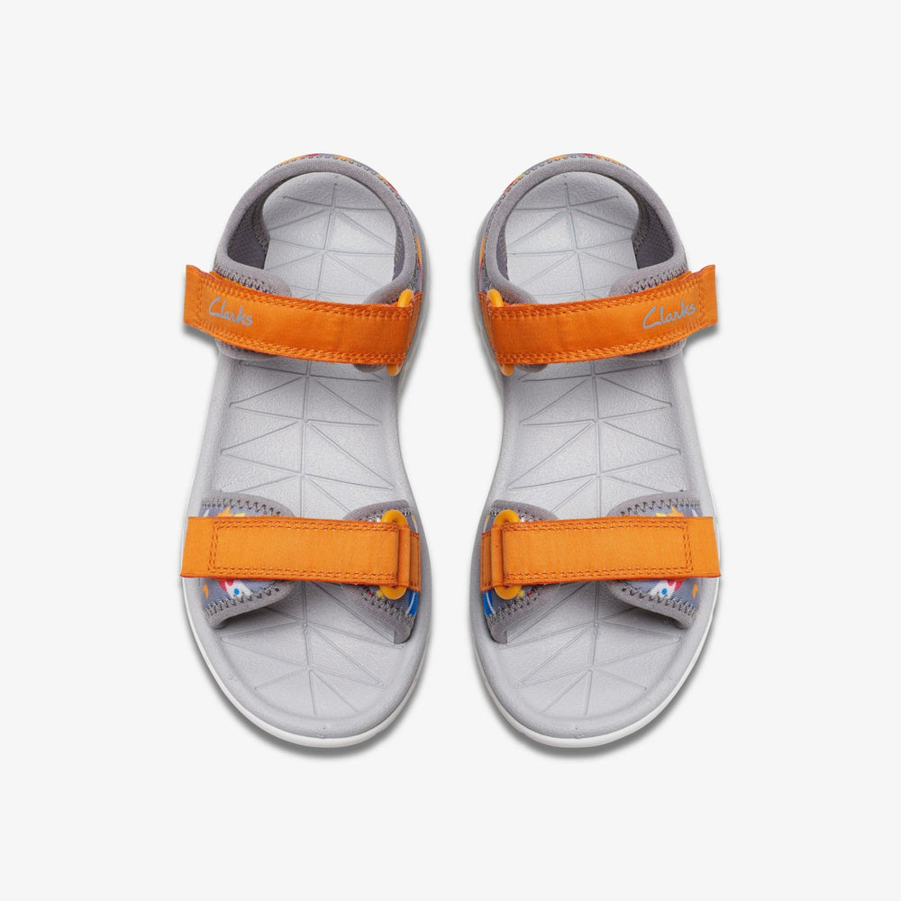 Surfing Tide Kid Grey/Orange
