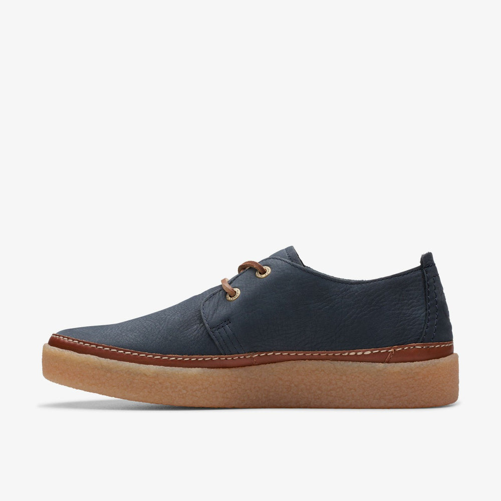 Clarkwood Low Navy Nubuck