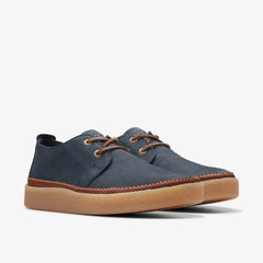 Clarkwood Low Navy Nubuck