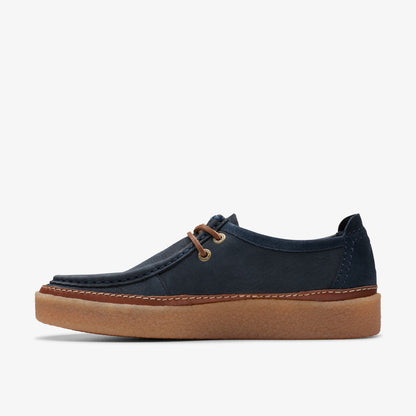 Clarkwood Moc Navy Nubuck