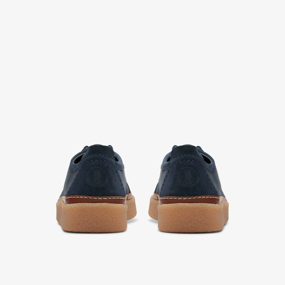 Clarkwood Moc Navy Nubuck