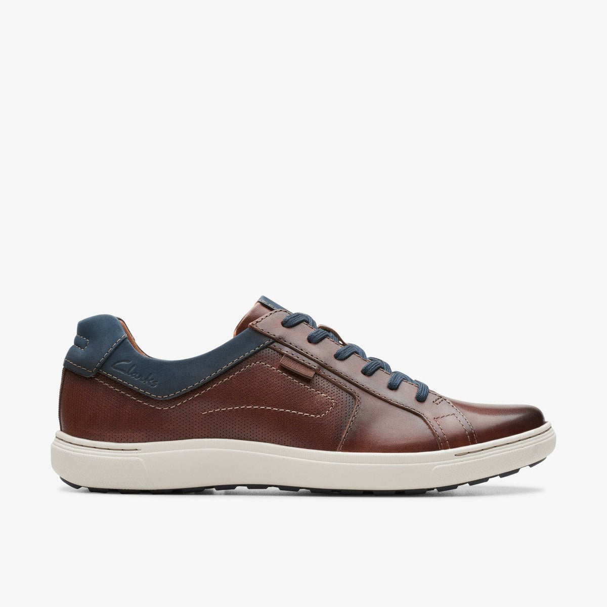 Mapstone Lace Mahogany Leather