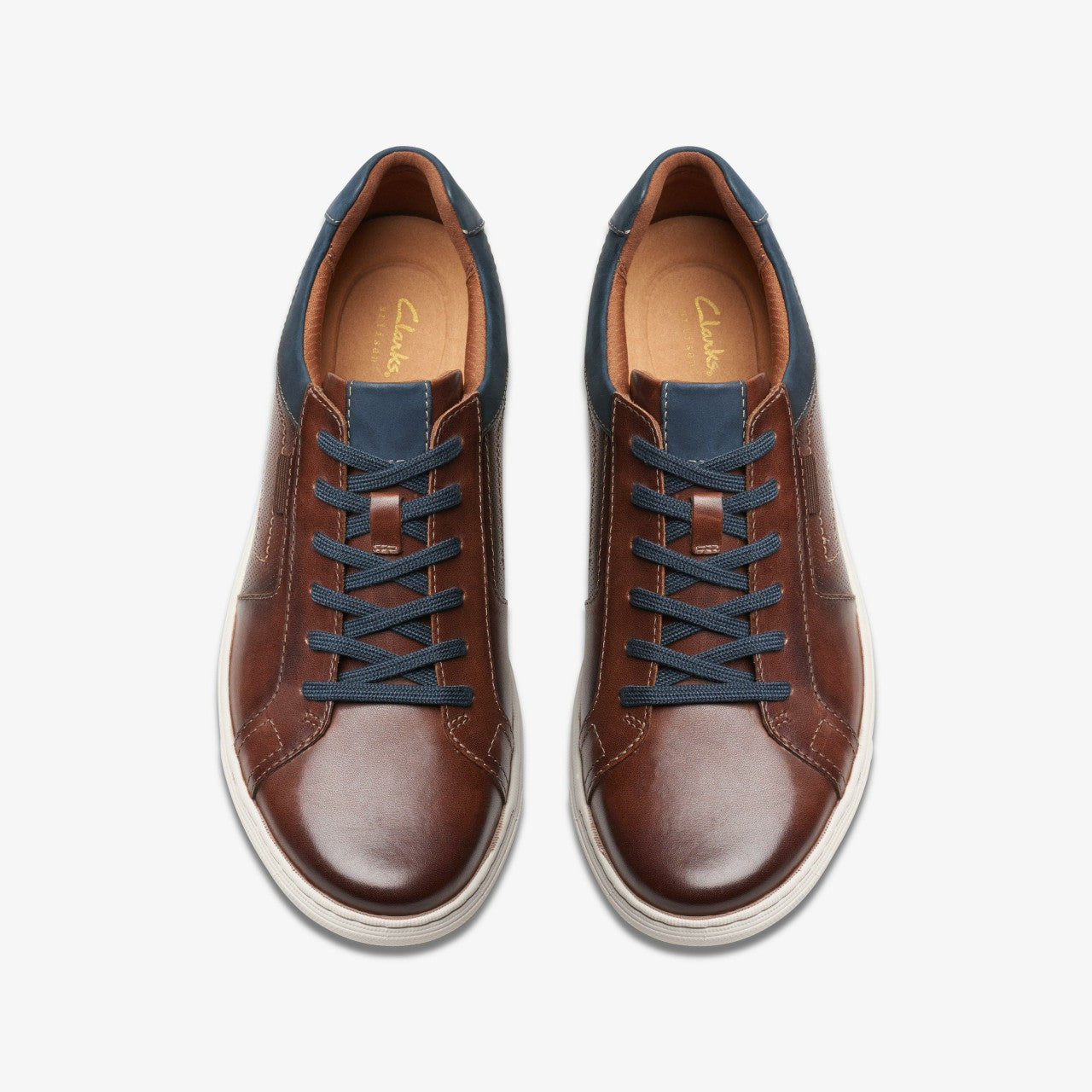 Mapstone Lace Mahogany Leather