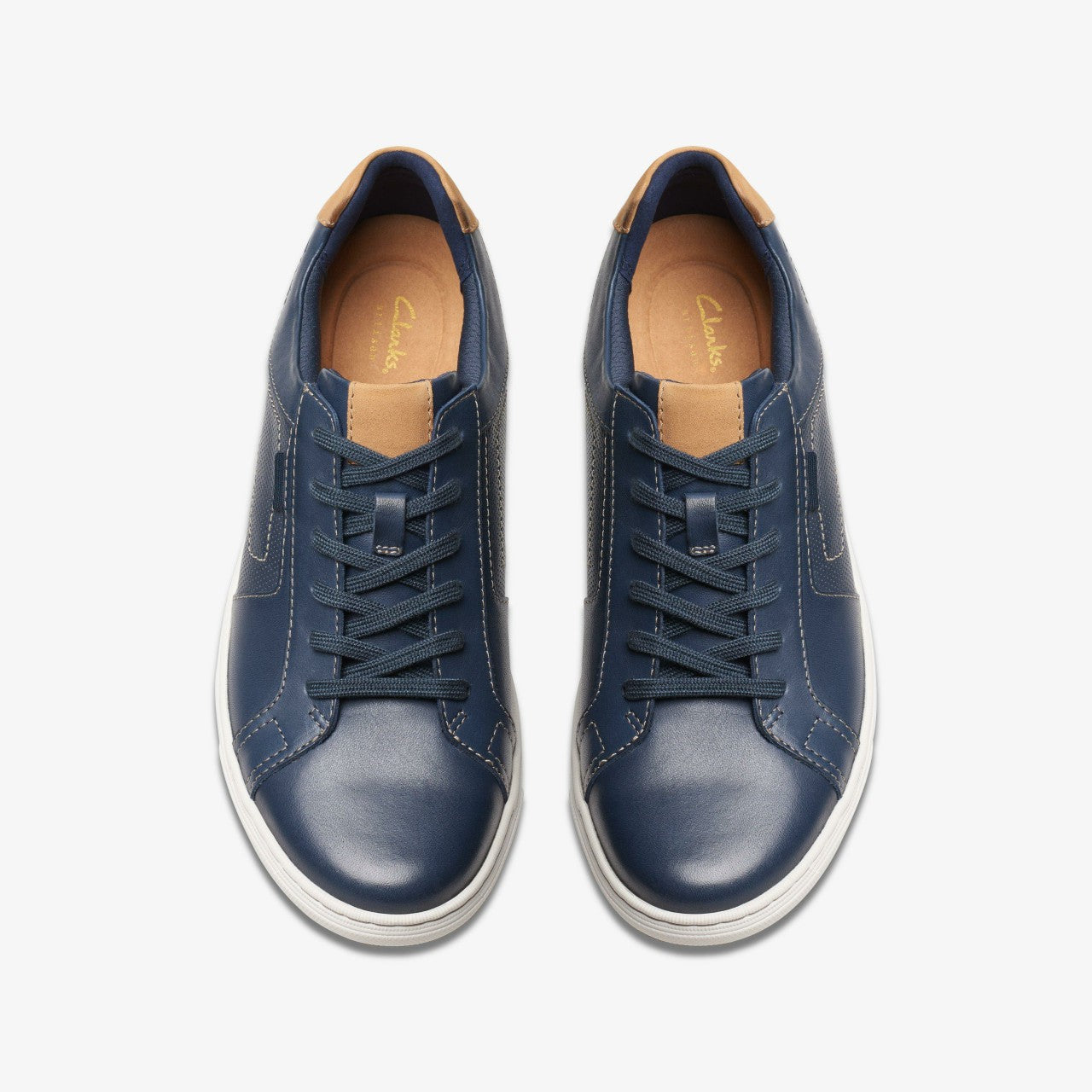 Mapstone Lace Navy Leather