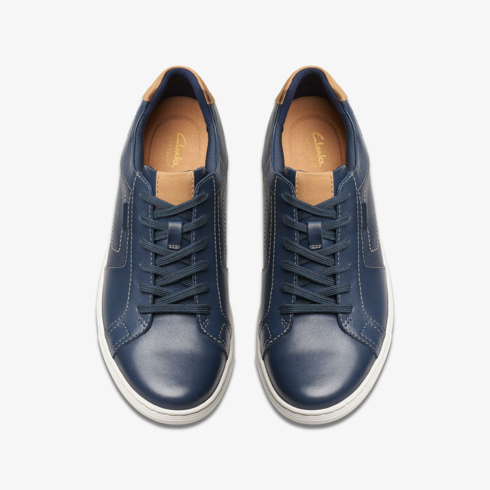 Mapstone Lace Navy Leather