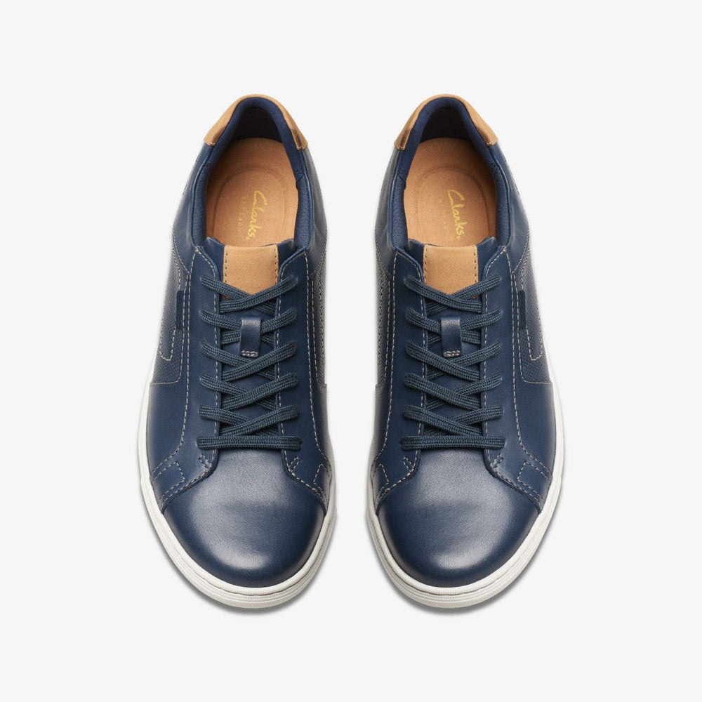 Mapstone Lace Navy Leather