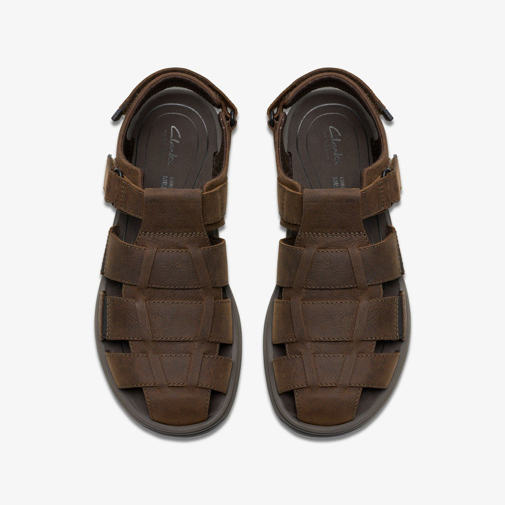 Saltway Cove Dark Brown Leather